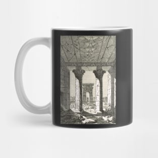 Engraving Dendur Temple & gateway Egypt Mug